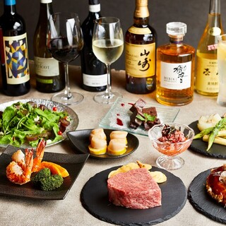 コース料理も充実のラインナップ
