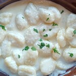wainshokudousaradari-fu - ポテトニョッキ、レモンクリームソース