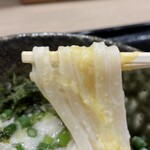 Honkakuha Hakata Udon Hasida Taikiti - 濃厚なとろろは風味も豊か