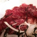 羊肉のたたき丼