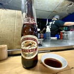 Macchan - 瓶ビール 中瓶 クララガ 600円。