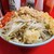 ラーメン二郎 - 料理写真:小ラーメン野菜マシニンニクアブラトッピング生姜キムチ