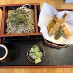 めん処かみじょう - 料理写真:天せいろ 梅　１０５０円　(2023/07)