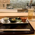 Sushi Amatsuka - 自家製梅ソーダ