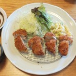 洋食亭かつ貴 - ヒレカツランチ