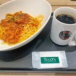 TULLY'S COFFEE - ボロネーゼ 本日のコーヒー