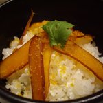 カラスミのチャーハン上湯かけ