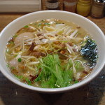 塩や - 塩ラーメン　ネギ味玉追加