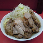 ラーメン二郎 - 【再訪】大豚(ニンニク)