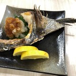 旬菜和味 - 松鯛カマ塩焼き