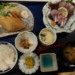 大漁レストラン旬 - 旬アジ定食