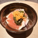 ことわりをはかるみせ ばんどう - 料理店の名古屋メシ　蕃茄　唐墨　キヌアカリ