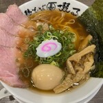 鶏そば啜る - 「中華そば全部のせ(980円)」