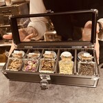 ことわりをはかるみせ ばんどう - 食後のお茶は5種から選びます