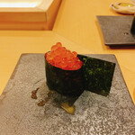 壽司 なを㐂 - イクラ