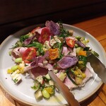 レ ファーブル ボンジュール - 藤沢産夏野菜と自家製ボイルハム
