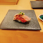 壽司 なを㐂 - 金目鯛の炙り