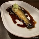 Wine Restaurant TAKU - 鮎のコンフィー バルサミコソース