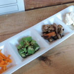 麦雑穀工房 マイクロブルワリー - 自然力野菜プレート200円