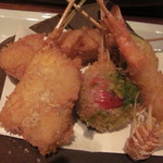 串揚げ×鉄板焼 ちゃぼうず - 串揚げ　（3000円のコース料理）