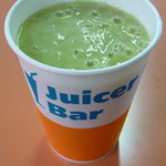 Juicer Bar - ３種の緑のミックス　Ｍサイズ　税込３００円