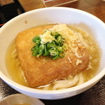 讃岐うどん 今雪 - ひやひやキツネ、アップ