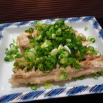 穴子のねぎ乗せ