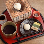 ほっこり、ぜんざいセット / ZENZAI (Sweet red bean soup）