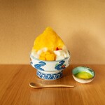 eX cafe - マンゴー味のかき氷