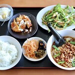 中華料理 新楽 - 料理写真:ランチセット（青椒肉絲）