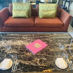 ブルガリ ラウンジ - 暖炉のお席にて