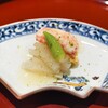 礒田 - 料理写真:ずいきに毛蟹おくら