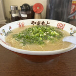 ラーメンやまもと - チャ-シュウ抜き､ネギ多め♪(´ε｀ )