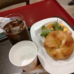 カフェ・ベローチェ - モーニングＢ　アイスコーヒーで