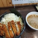 ラッキー食堂まとや - 料理写真:インチキつけ麺500g。