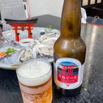 焼がきの はやし - 宮島ビール 950円