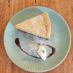cafe マチノ木 - 有機黒糖のバターチーズケーキ
