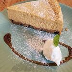 cafe マチノ木 - 有機黒糖のバターチーズケーキ