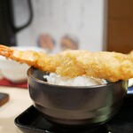 Ginza Nakaji - 大海老が太くてデカい！