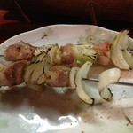 太鼓 - しゃもと豚トロの串焼き