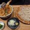 そばと天ぷら 石楽  - 海老天丼と自家製二八蕎麦のセット