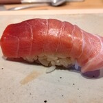 すしやのたい悟 - 本鮪中トロ（塩釜）