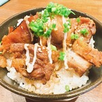 麺屋 龍丸 - 炙り焼きチャーシュー飯