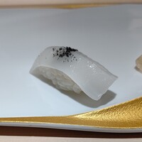 名古屋 栄 栞庵 鮨 やましろ - 2023.07.剣先烏賊(白酢)