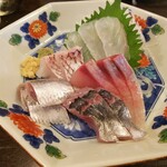 金町製麺 - 刺身盛