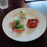 Trattoria Ume - 前菜３種盛り合わせ