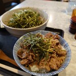 Shokusai Sarari - 牛しぐれ丼