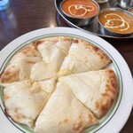 Indo ajian karahausu karika - チーズナンセット