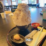 cafe tora - モンブランかき氷　1300円