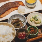 NAGANO - 鮭定食